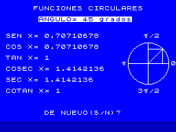 Screen from Funciones Trigonometricas