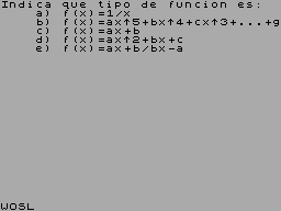 Screen from Funciones