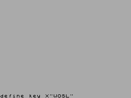Screen from Function Keys 2