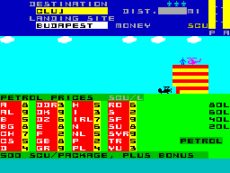 Screen from Futarposta