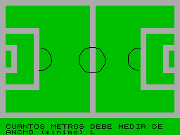 Screen from Futbol