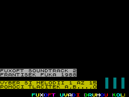 Screen from Fuxoft Soundtrack 2