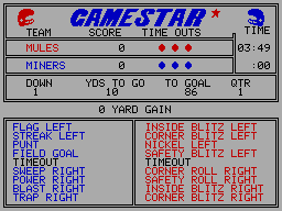 Screen from GFL Championship Football