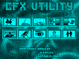 Screen from GFX Utility