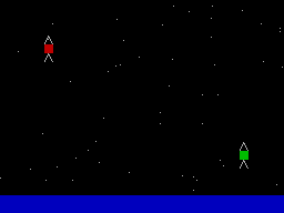 Screen from Galactic Dogfight