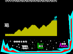 Screen from Galactic Gunners