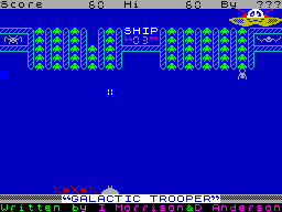 Screen from Galactic Trooper