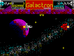 Screen from Galactron
