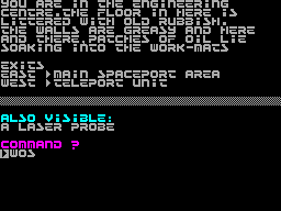 Screen from Galaxias