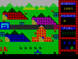 Screen from Galaxy Fighter