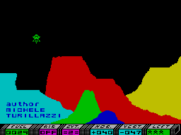 Screen from Galileo Lander