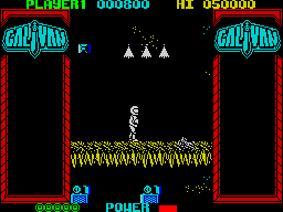 Screen from Galivan - Cosmo Police