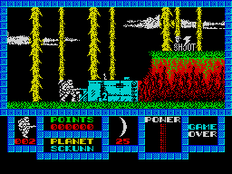Screen from Game Over + Game Over 2