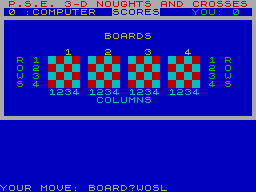 Screen from Games Tape 3