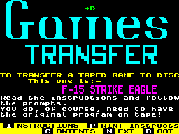 Screen from Games Transfer: F-15 Strike Eagle