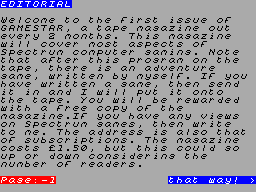 Screen from Gamestar issue 01