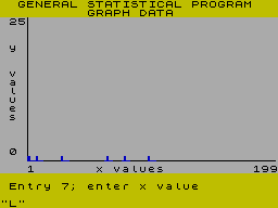 Screen from General Statistics