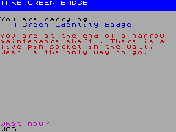 Screen from Genesis II