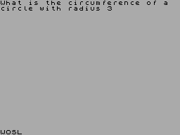 Screen from Geometry Test