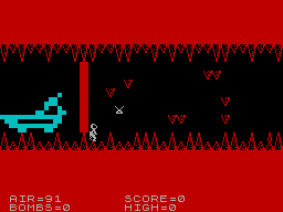 Screen from George and the Deadly Meteor