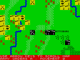 Screen from Gettysburg