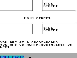 Screen from Ghost Town