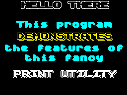 Screen from Giga Text