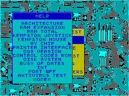 Screen from Global Test