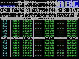 Screen from Global Tracker