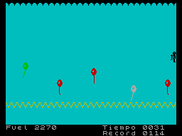 Screen from Globos