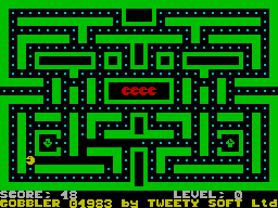 Screen from Gobbler