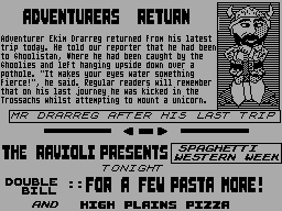 Screen from Goblin Gazette issue 2