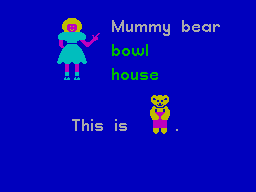 Screen from Goldilocks