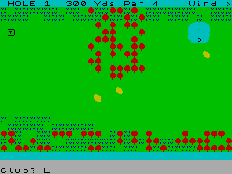 Screen from Golf Club