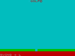 Screen from Golf Two