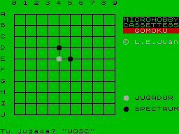 Screen from Gomoku