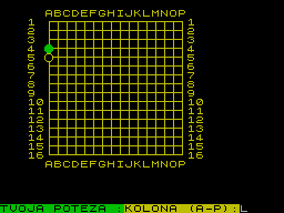 Screen from Gomuku