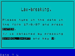 Screen from Good Questions - Lawbreaking