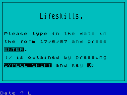 Screen from Good Questions - Lifeskills