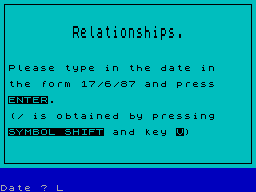 Screen from Good Questions - Relationships