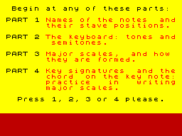 Screen from Grade 1 Theory of Music