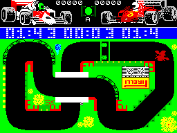 Screen from Grand Prix Simulator