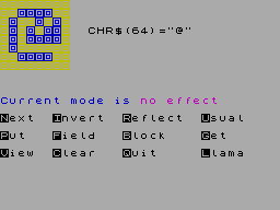 Screen from Graphic Creator