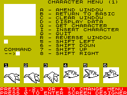 Screen from The Graphics Creator