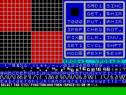 Screen from Graphix