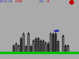 Screen from Ground Force Zero