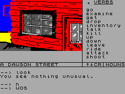 Screen from Gunslinger