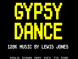 Screen from Gypsy Dance
