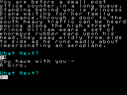 Screen from H.R.H. + Cuddles