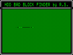 Screen from HDD Commander